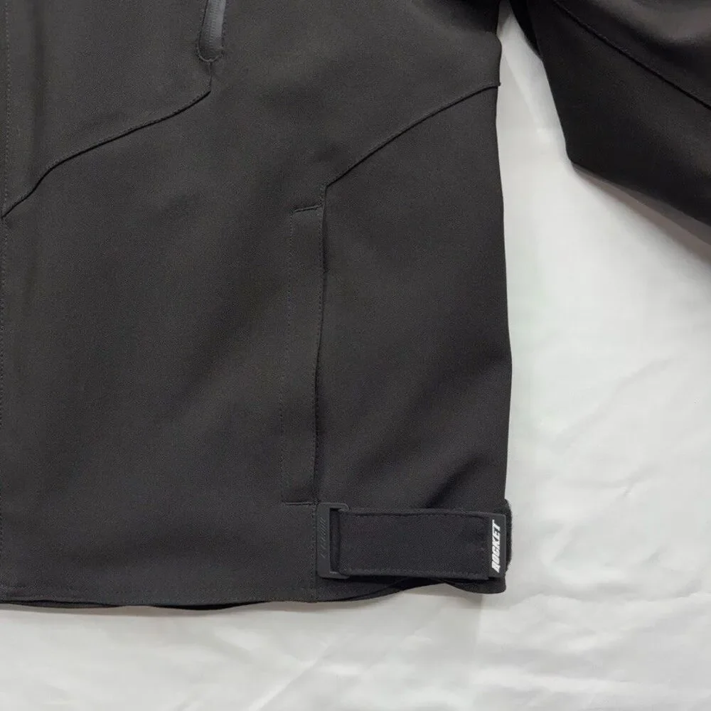 Joe Rocket Touring Jacket Men 2XL Black CE Level 2 Armor Removable Quilted Liner